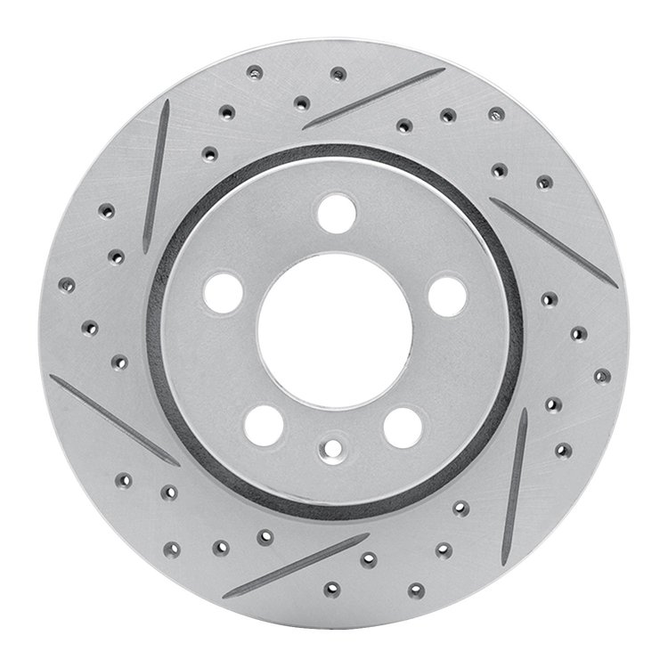 830-74022L Geoperformance Drilled/Slotted Brake Rotor, 2000-2006 Audi/Volkswagen, Position: Rear Left