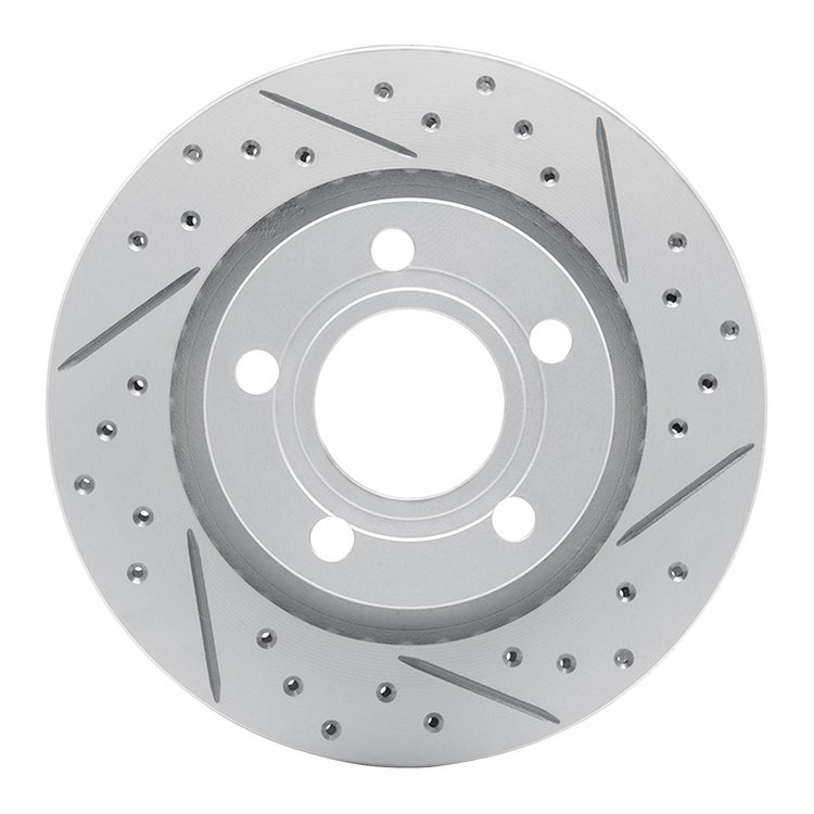830-74023R Geoperformance Drilled/Slotted Brake Rotor, 1999-2005 Audi/Volkswagen, Position: Rear Right