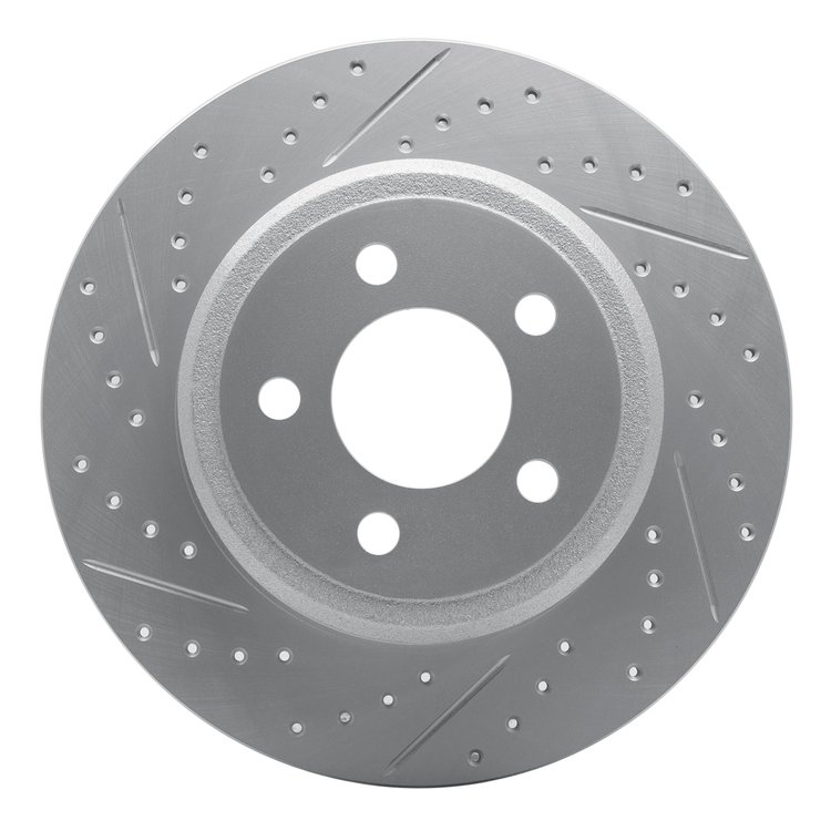 830-74035L Geoperformance Drilled/Slotted Brake Rotor, 1970-1972 Audi/Volkswagen, Position: Front Left