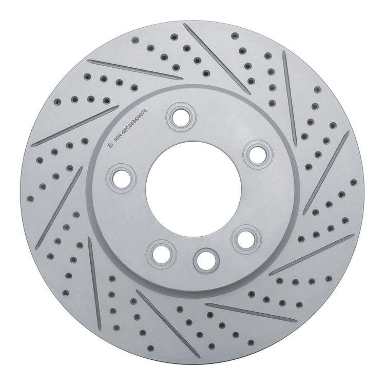 830-74049D Geoperformance Drilled/Slotted Brake Rotor, 2003-2018 Multiple Makes/Models, Position: Right Front