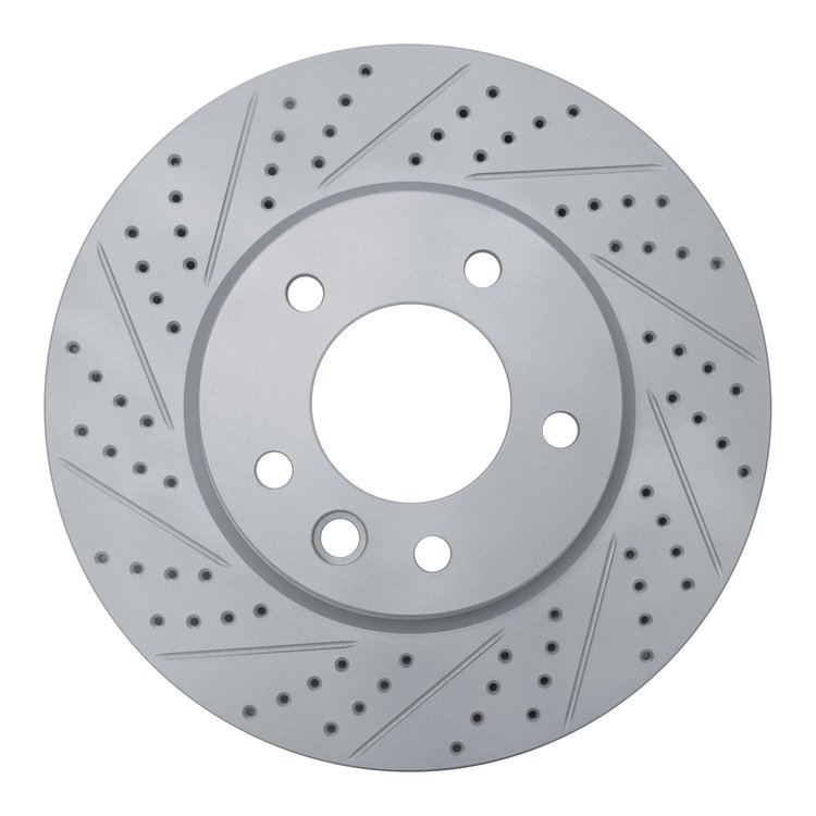 830-74050D Geoperformance Drilled/Slotted Brake Rotor, 2003-2018 Multiple Makes/Models, Position: Left Front