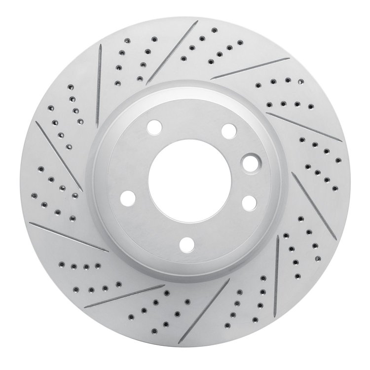 830-74051D Geoperformance Drilled/Slotted Brake Rotor, 2003-2015 Multiple Makes/Models, Position: Left Front