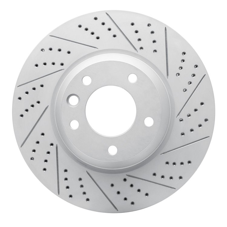 830-74052D Geoperformance Drilled/Slotted Brake Rotor, 2003-2015 Multiple Makes/Models, Position: Right Front
