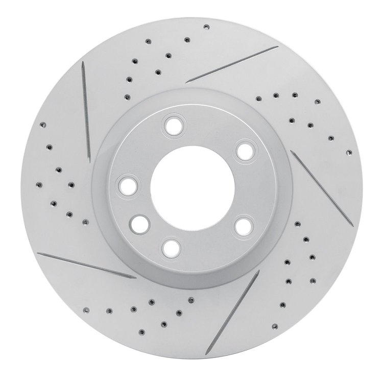 830-74056D Geoperformance Drilled/Slotted Brake Rotor, 2011-2018 Multiple Makes/Models, Position: Right Front