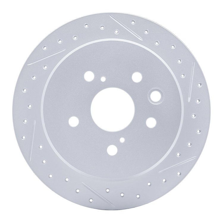 830-75016R Geoperformance Drilled/Slotted Brake Rotor, 2006-2015 Lexus/Toyota/Scion, Position: Rear Right