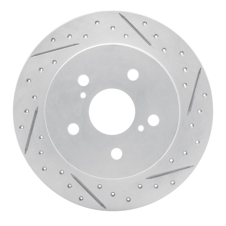 830-75041R Geoperformance Drilled/Slotted Brake Rotor, Fits Select Lexus/Toyota/Scion, Position: Rear Right