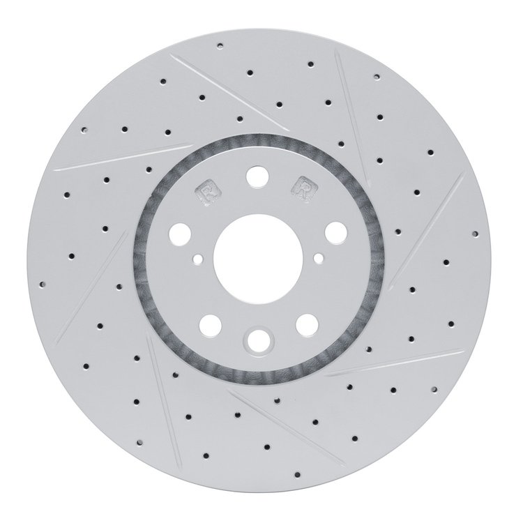 830-75053D Geoperformance Drilled/Slotted Brake Rotor, 2006-2020 Lexus/Toyota/Scion, Position: Right Front
