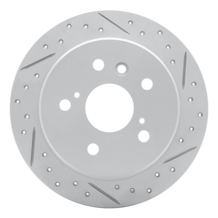830-76054R Geoperformance Drilled/Slotted Brake Rotor, 1992-2003 Lexus/Toyota/Scion, Position: Rear Right