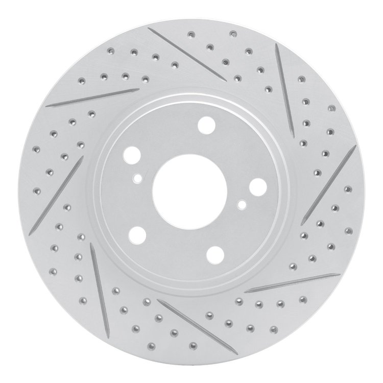 830-76055R Geoperformance Drilled/Slotted Brake Rotor, 1999-2007 Lexus/Toyota/Scion, Position: Front Right