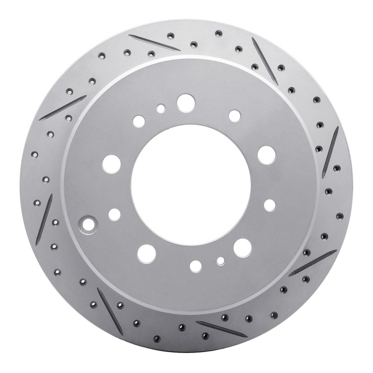 830-76113R Geoperformance Drilled/Slotted Brake Rotor, 1998-2007 Lexus/Toyota/Scion, Position: Rear Right