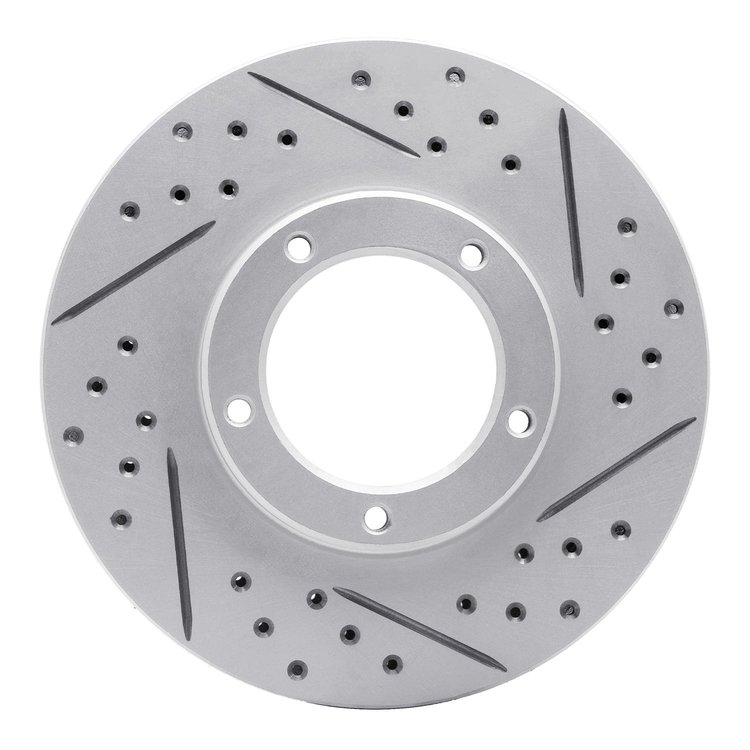 830-76120R Geoperformance Drilled/Slotted Brake Rotor, 1995-2004 Lexus/Toyota/Scion, Position: Front Right