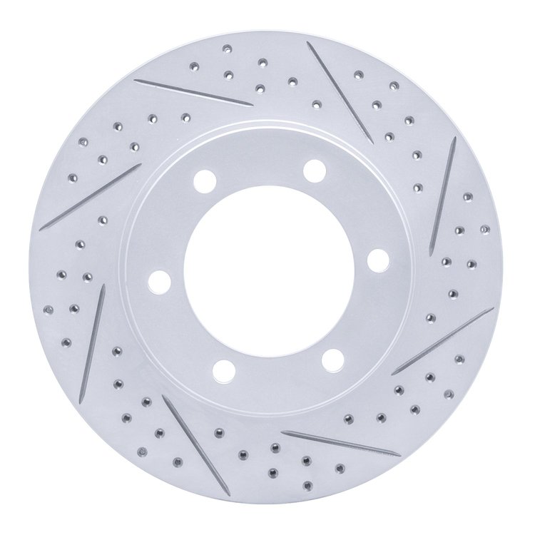 830-76123R Geoperformance Drilled/Slotted Brake Rotor, 1995-2004 Lexus/Toyota/Scion, Position: Front Right