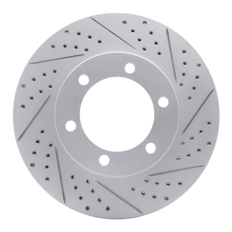 830-76124R Geoperformance Drilled/Slotted Brake Rotor, 2000-2007 Lexus/Toyota/Scion, Position: Front Right