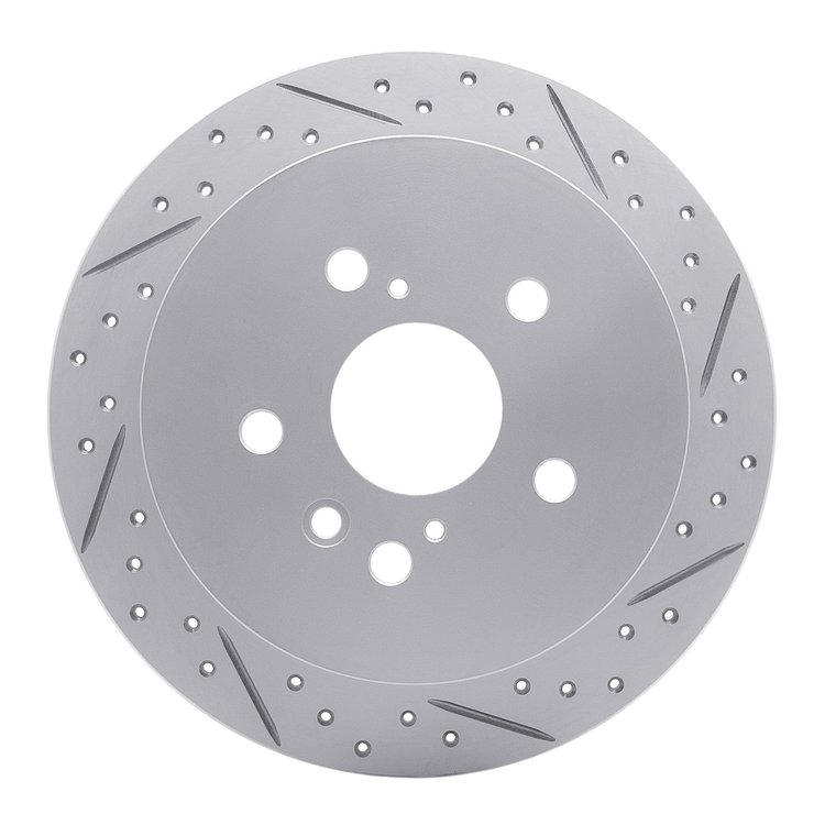830-76130R Geoperformance Drilled/Slotted Brake Rotor, 2004-2009 Lexus/Toyota/Scion, Position: Rear Right