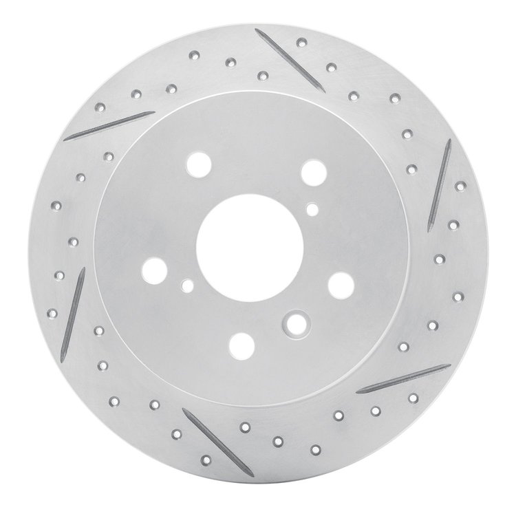 830-76152R Geoperformance Drilled/Slotted Brake Rotor, Fits Select Lexus/Toyota/Scion, Position: Rear Right
