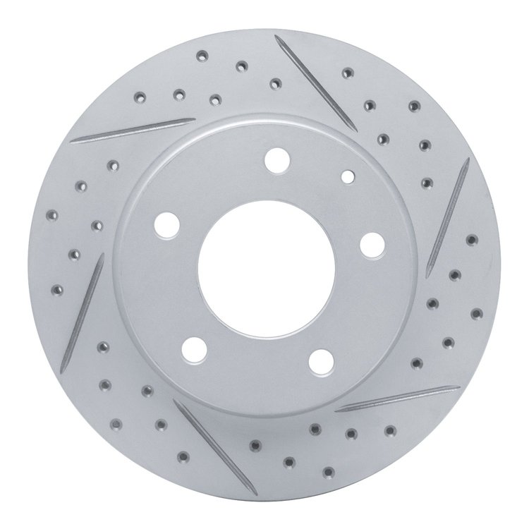 830-80028R Geoperformance Drilled/Slotted Brake Rotor, 1993-2003 Ford/Lincoln/Mercury/Mazda, Position: Front Right