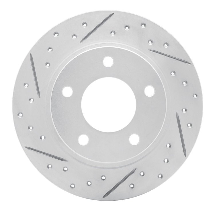 830-80029L Geoperformance Drilled/Slotted Brake Rotor, 1993-2003 Ford/Lincoln/Mercury/Mazda, Position: Rear Left