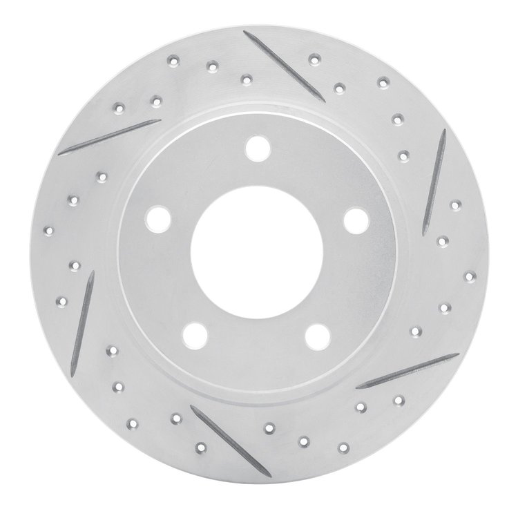 830-80029R Geoperformance Drilled/Slotted Brake Rotor, 1993-2003 Ford/Lincoln/Mercury/Mazda, Position: Rear Right