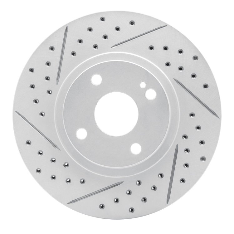 830-80036L Geoperformance Drilled/Slotted Brake Rotor, 2001-2005 Ford/Lincoln/Mercury/Mazda, Position: Front Left