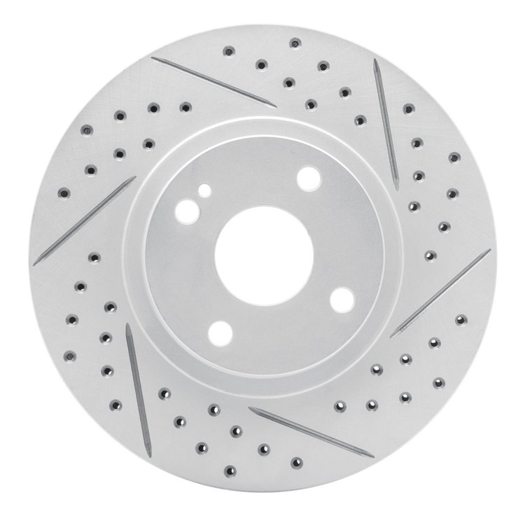830-80036R Geoperformance Drilled/Slotted Brake Rotor, 2001-2005 Ford/Lincoln/Mercury/Mazda, Position: Front Right