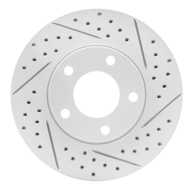 830-80041R Geoperformance Drilled/Slotted Brake Rotor, 2004-2013 Ford/Lincoln/Mercury/Mazda, Position: Front Right