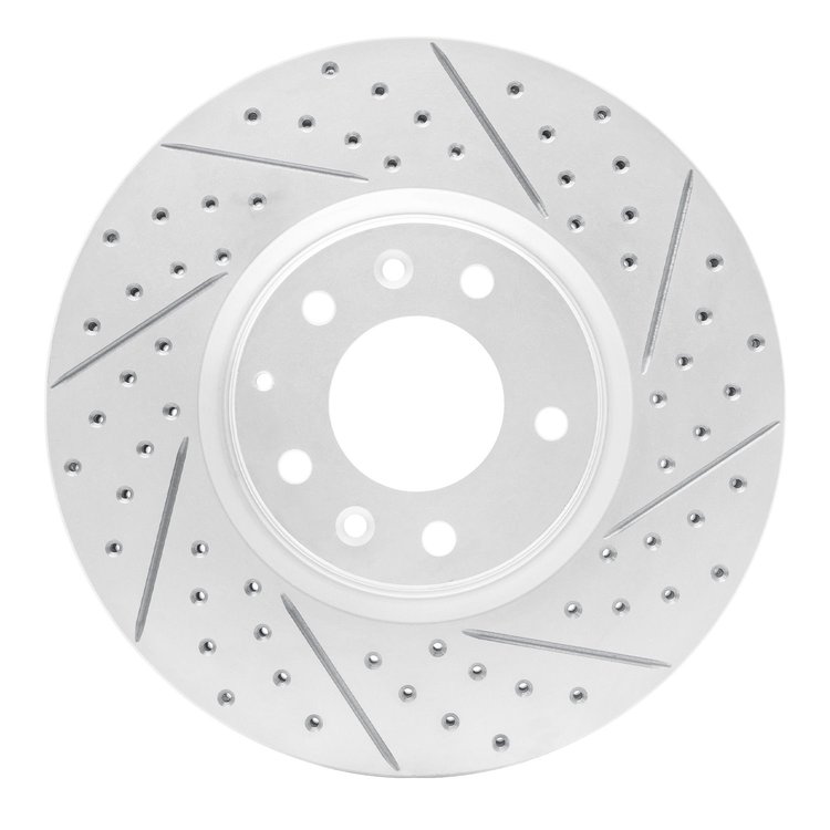 830-80045R Geoperformance Drilled/Slotted Brake Rotor, 2006-2007 Ford/Lincoln/Mercury/Mazda, Position: Front Right