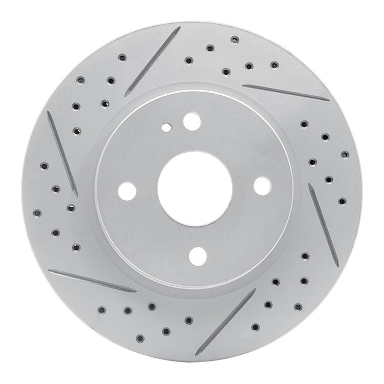 830-80050L Geoperformance Drilled/Slotted Brake Rotor, 2011-2015 Ford/Lincoln/Mercury/Mazda, Position: Front Left