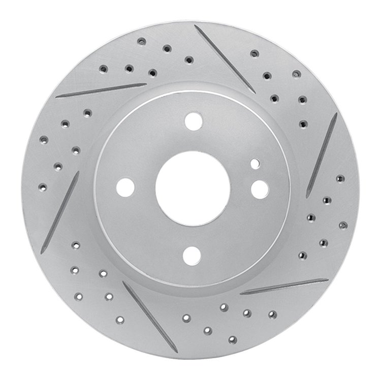 830-80050R Geoperformance Drilled/Slotted Brake Rotor, 2011-2015 Ford/Lincoln/Mercury/Mazda, Position: Front Right