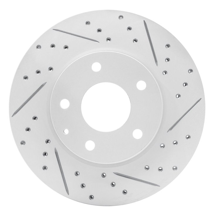 830-80053R Geoperformance Drilled/Slotted Brake Rotor, Fits Select Ford/Lincoln/Mercury/Mazda, Position: Front Right