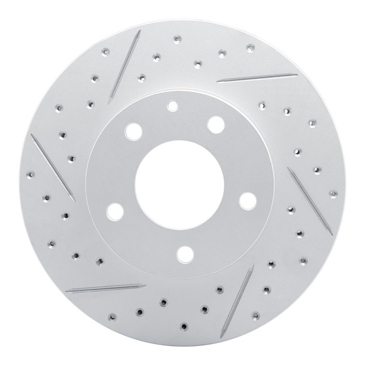 830-80062L Geoperformance Drilled/Slotted Brake Rotor, 1995-2006 Ford/Lincoln/Mercury/Mazda, Position: Front Left