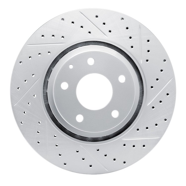830-80078R Geoperformance Drilled/Slotted Brake Rotor, Fits Select Ford/Lincoln/Mercury/Mazda, Position: Front Right