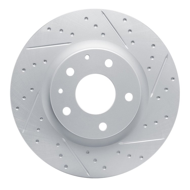 830-80081R Geoperformance Drilled/Slotted Brake Rotor, Fits Select Ford/Lincoln/Mercury/Mazda, Position: Front Right