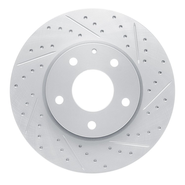 830-80082R Geoperformance Drilled/Slotted Brake Rotor, Fits Select Ford/Lincoln/Mercury/Mazda, Position: Front Right