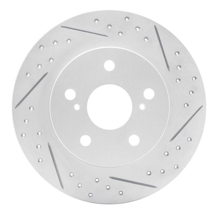 830-91000R Geoperformance Drilled/Slotted Brake Rotor, 2011-2016 Lexus/Toyota/Scion, Position: Rear Right
