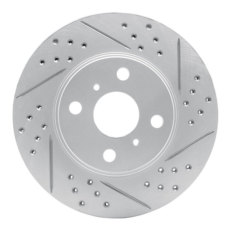 830-91002R Geoperformance Drilled/Slotted Brake Rotor, 2004-2006 Lexus/Toyota/Scion, Position: Front Right