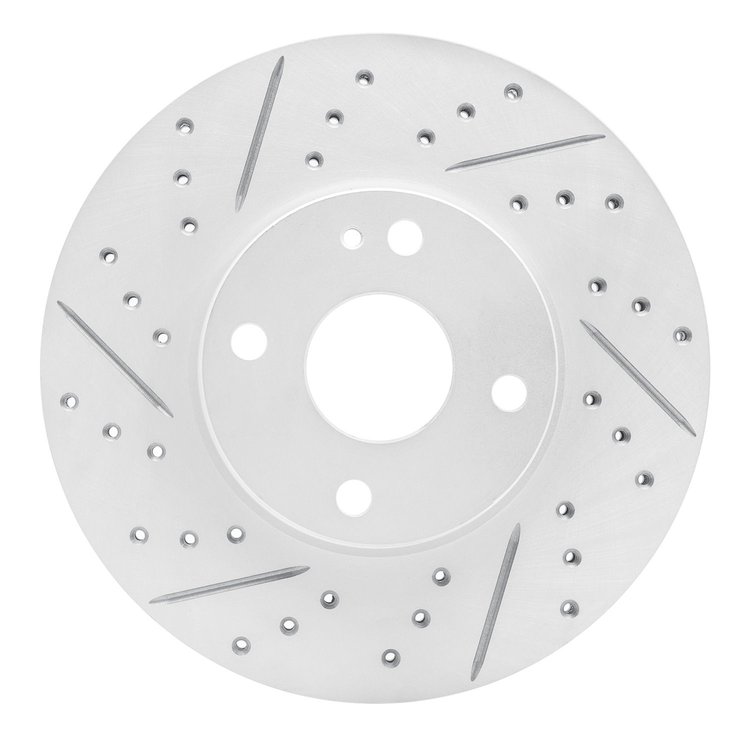 830-91003L Geoperformance Drilled/Slotted Brake Rotor, 2016-2020 Multiple Makes/Models, Position: Front Left