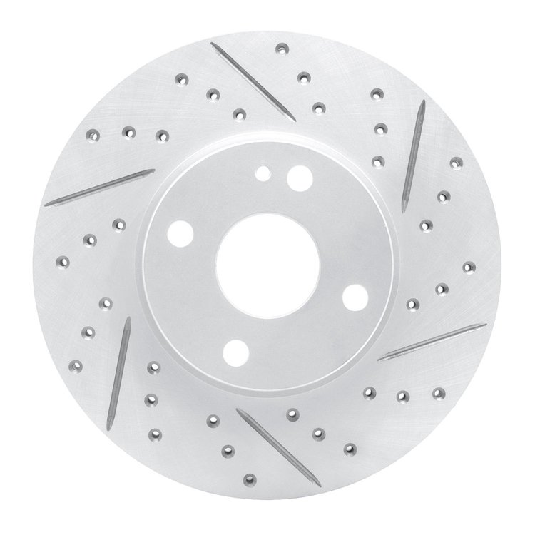 830-91003R Geoperformance Drilled/Slotted Brake Rotor, 2016-2020 Multiple Makes/Models, Position: Front Right
