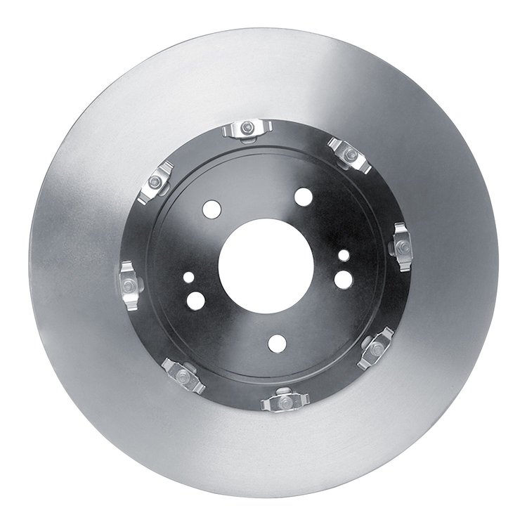 900-72043A GEOMET Hi-Carbon Alloy Brake Rotor [Coated], 2008-2015 Mitsubishi, Position: Front