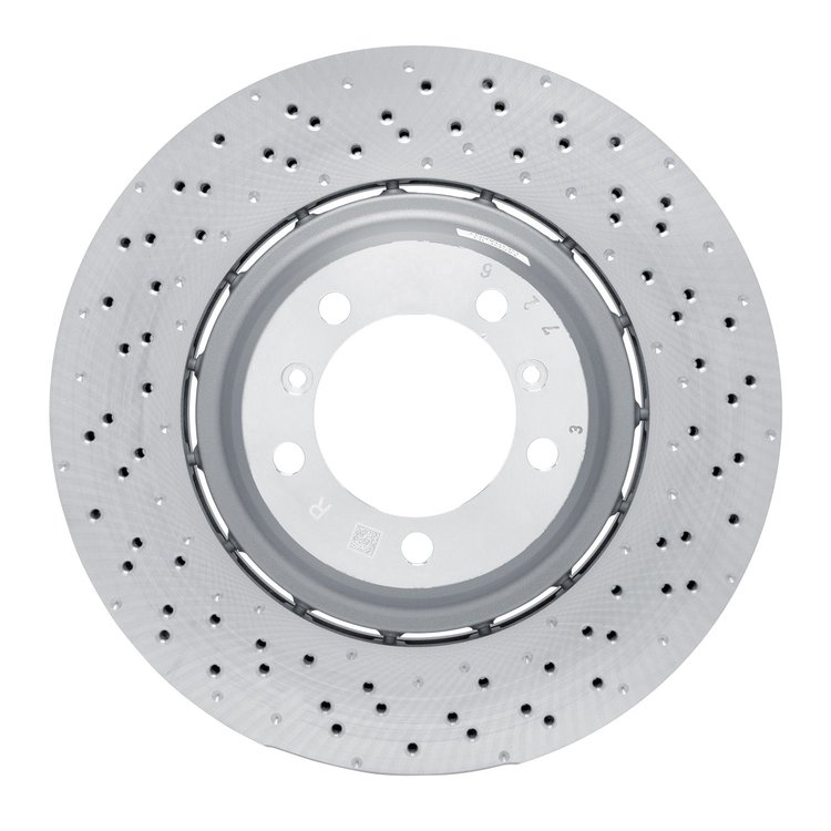 920-02088DA GEOMET Drilled Hi-Carbon Alloy Brake Rotor [Coated], 2016-2016 Porsche, Position: Rear Right