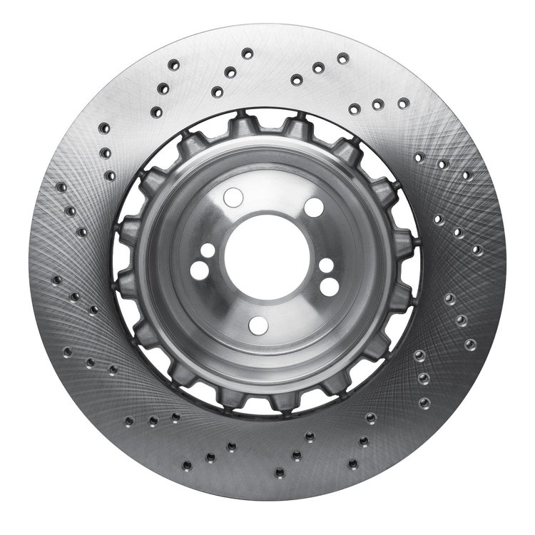 920-31155DA GEOMET Drilled Hi-Carbon Alloy Brake Rotor [Coated], 2015-2019 BMW, Position: Rear Right
