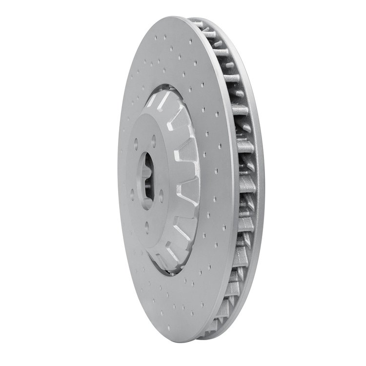 920-54081DA GEOMET Drilled Hi-Carbon Alloy Brake Rotor [Coated], 2016-2018 Ford/Lincoln/Mercury/Mazda, Position: Left Front