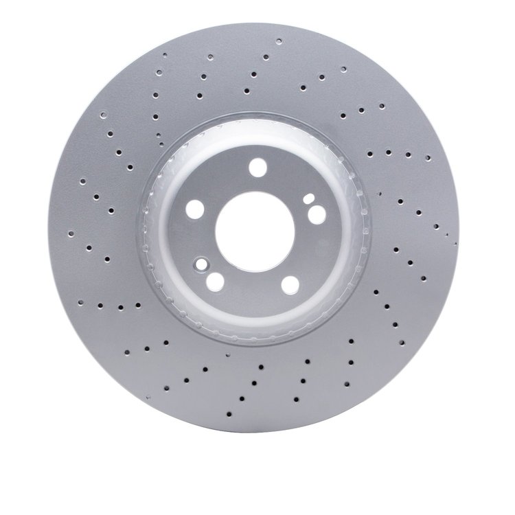 920-63112 GEOMET Drilled Hi-Carbon Alloy Brake Rotor [Coated], 2014-2021 Mercedes-Benz, Position: Front