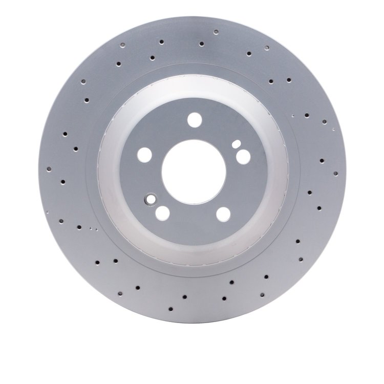 920-63113 GEOMET Drilled Hi-Carbon Alloy Brake Rotor [Coated], 2014-2021 Mercedes-Benz, Position: Rear