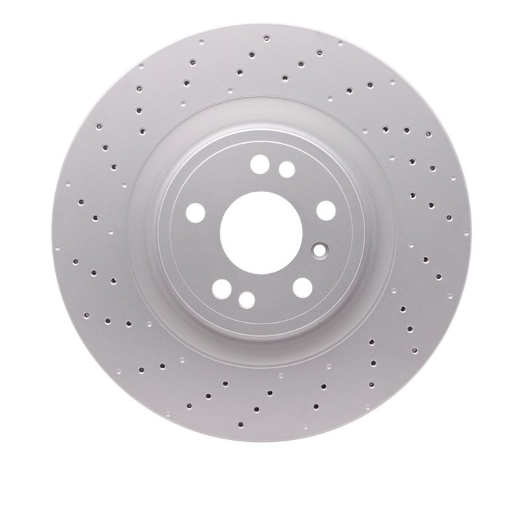 920-63139 GEOMET Drilled Hi-Carbon Alloy Brake Rotor [Coated], 2012-2019 Mercedes-Benz, Position: Front
