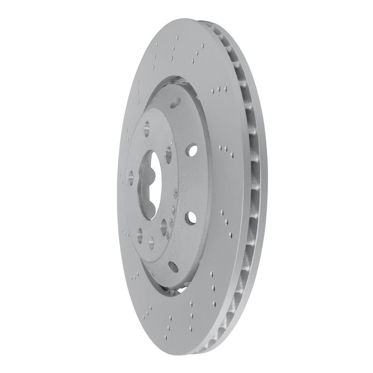920-73050DA GEOMET Drilled Hi-Carbon Alloy Brake Rotor [Coated], 2007-2008 Audi/Volkswagen, Position: Rear Left