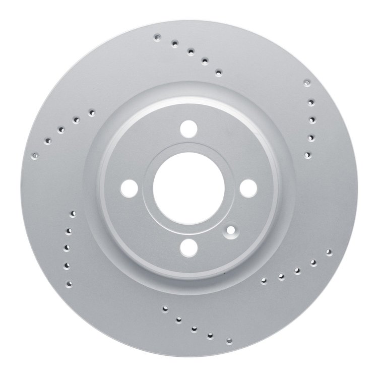 920-84000 GEOMET Drilled Hi-Carbon Alloy Brake Rotor [Coated], 2005-2011 Lotus, Position: Front,Rear
