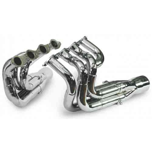 Triple Threat Tri-Y Big Block Chevy Header Set 2-1/4" - 2-3/8" Two Step Primary Tubes