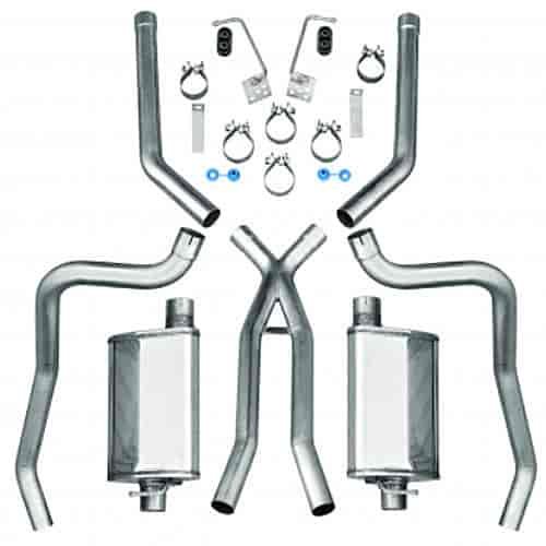 MuscleMaxx Dual Exhaust Kit 1967-69 Camaro (Small Block)