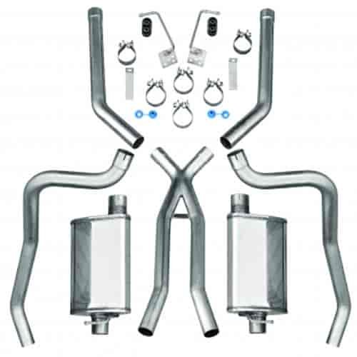 MuscleMaxx Dual Exhaust Kit 1967-69 Camaro (Small Block)