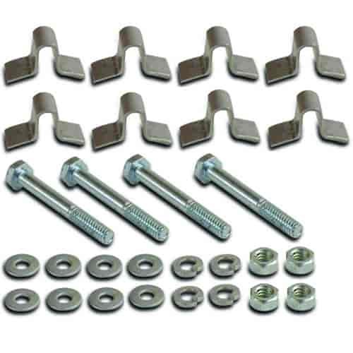 U-Tab Kit Includes: 8 Tabs, 4 Bolts & Nuts